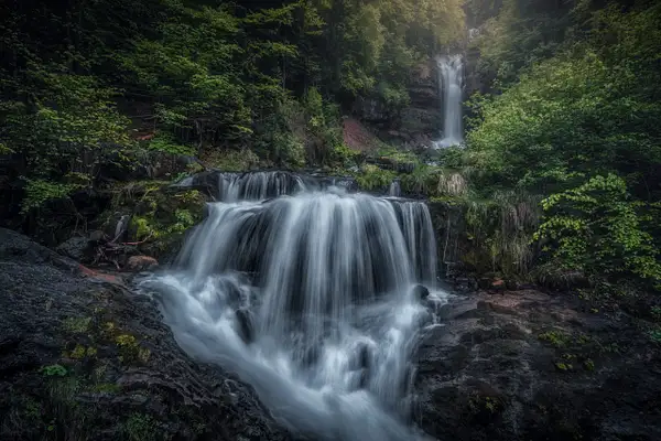Giessbach waterfalls by Marko Klavs