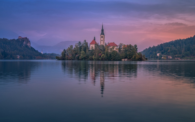 Bled-Slovenia-marko-klavs-photography-fine-art-sunset