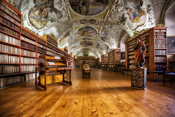 The Strahov Monestary Library, Prague, Czech Republic - Scott Kelby Photography