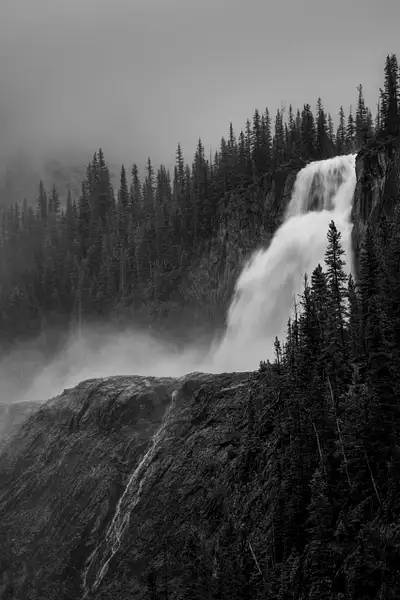 Black and White Ladnscape Images, Mount Robson-4 by Yves...