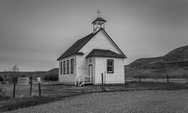 Historical Church Doroty Alberta by Yves Gagnon