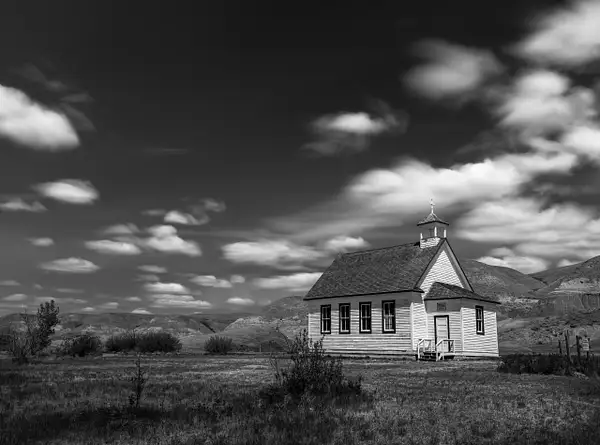 Historical Chruch Black and White lOng Exposure ...