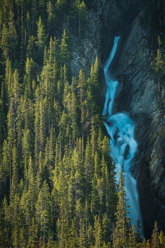 waterfals Banff National park
