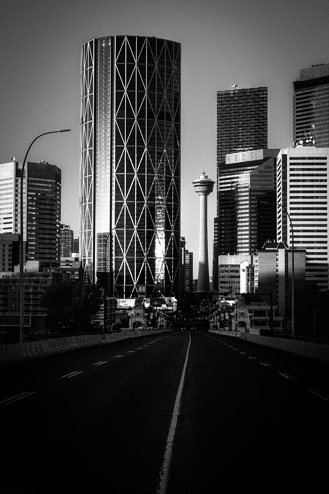 Retro Calgary Tower, Old to New