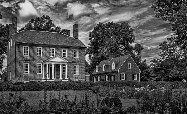 Historic Kenmore and George Washington's Ferry Farm (us1778) - Black_White_Portfolio - Bella Mondo Images