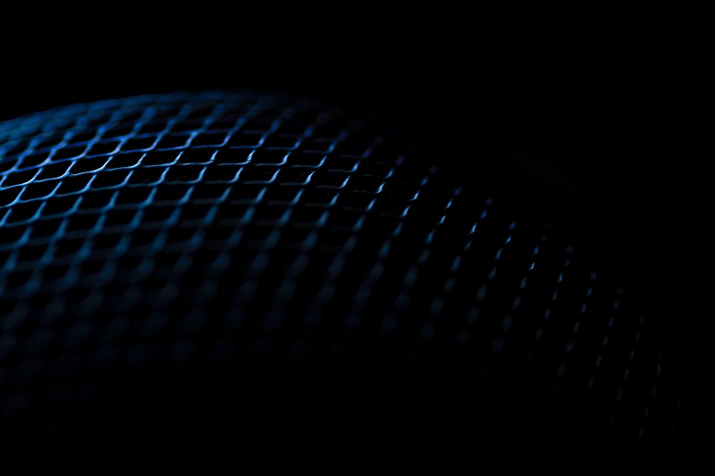 blue speaker abstract