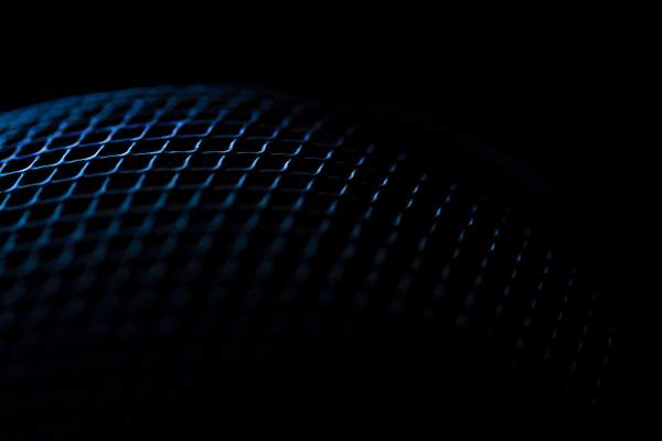 blue speaker abstract by Snowkeeper