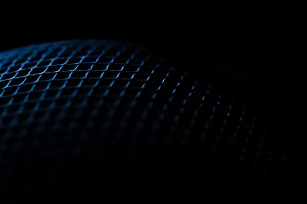 blue speaker abstract by Snowkeeper