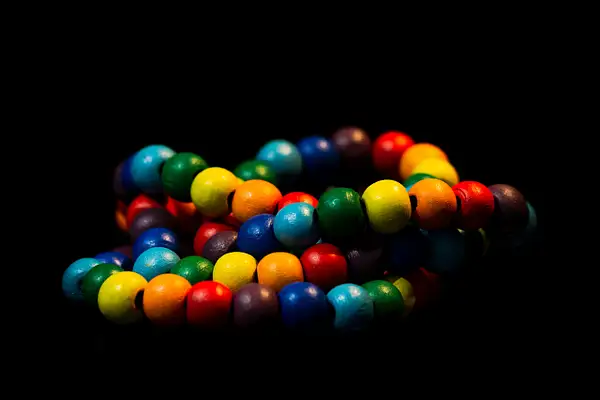 Colored Beads 1 by Snowkeeper