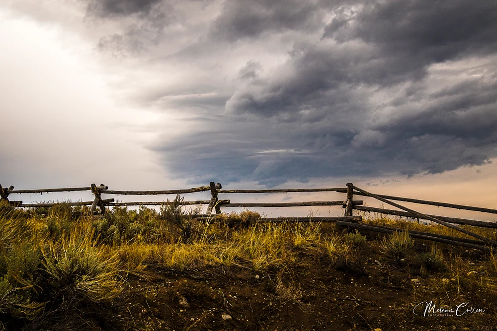 Storm and Fence Teton NP