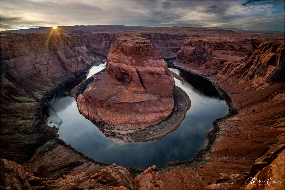 Iconic Horseshoe Bend Sunset  _9242