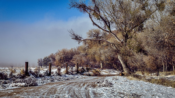 Narrows Snow-1 - My High Desert - SaddleRock Photography