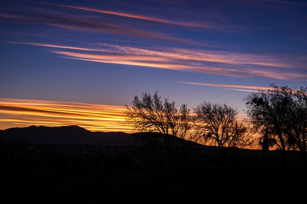 Backyard Sunset - My High Desert - SaddleRock Photography