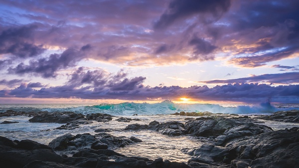 Hawaii Sunset with Water for website - Kevin Thiessen