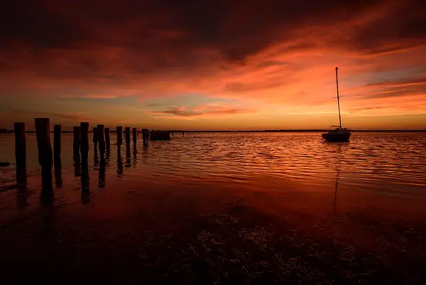 Sunset on the Bay by Matt Kloskowski