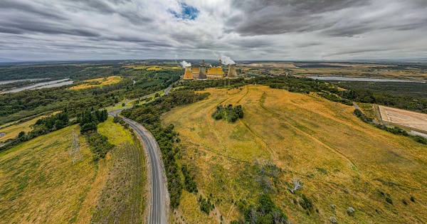 Yallourn Power Station - Reign Scott Drone Imagery