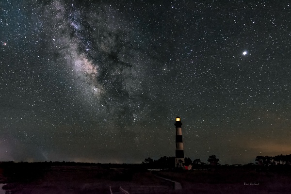 LH-10 Stary Night at Bodie Island Lighthouse - Bruce Copeland Nature & Landscape Photography