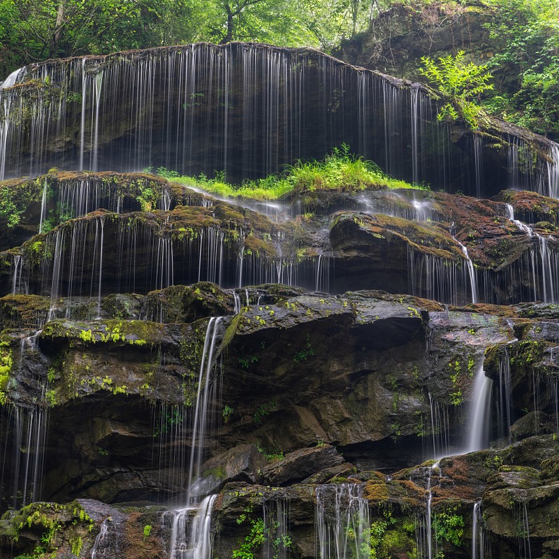 Waterfalls of the Blue Ridge Mountains