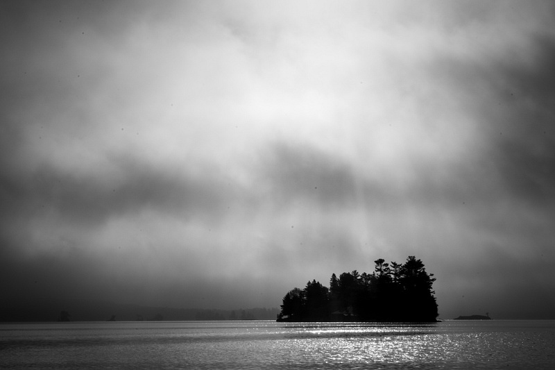 Early morning mist 2, Stoney lake