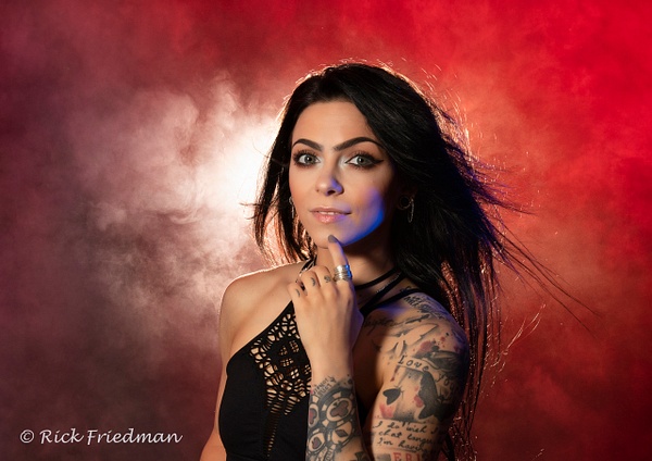 Model with tattoos by Rick Friedman - Rick Friedman Photography