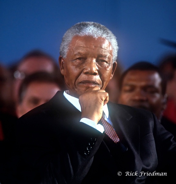 Nelson  Mandela,  South African President and anti-apartheid activist  by Rick Friedman - Portraits - Rick Friedman Photography 
