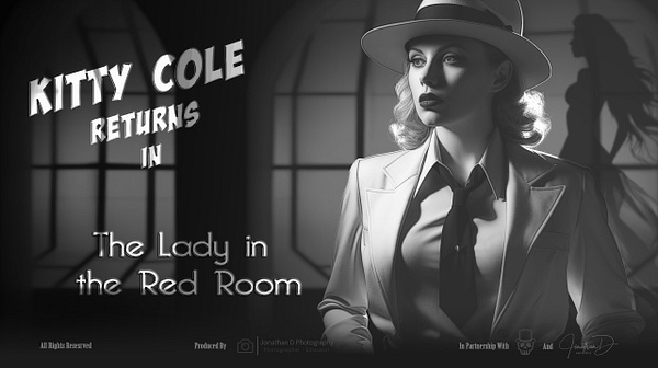 Kitty Cole in Lady in the Red Room - JonathanDPhotography 