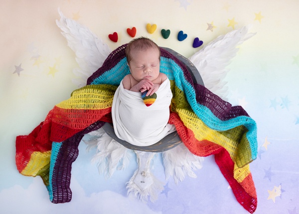 Rainbow Baby Wausau Photographer - Walkowski Photography : Wausau Newborn Photographer 