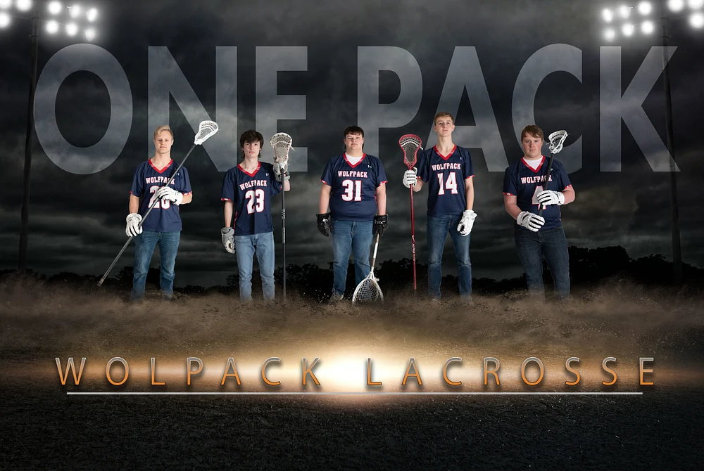 Wolpack Lacrosse Team - United in One Pack