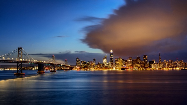 San Francisco skyline from Treaaure Island - Landscapes - Terje Photography