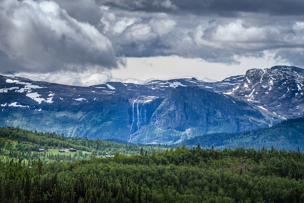Fra lykkja mot Hydnefossen - Hemsedal - Terje Svendsen