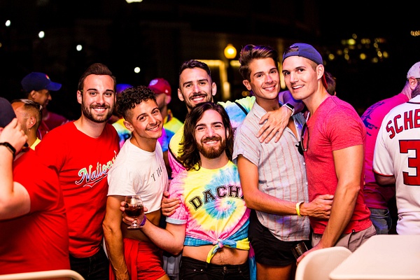 Group of Friends at a Gay Event in DC - Connor McLaren Photography