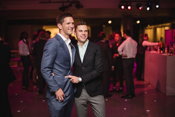 Gay Couple at DC Event - Connor McLaren Photography