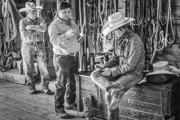 Work Is Never Done - Rocking Z Staff - Grateful Journeys Photography