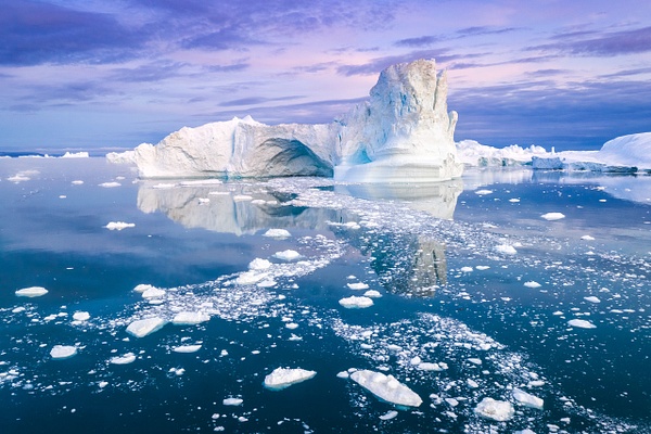 Icebergs-28,-Disko-Bay,-Greenland - IAN PLANT 