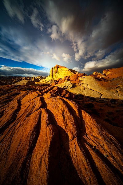 Sunrise-storm-6,-Valley-of-Fire-State-Park,-Nevada,-USA - IAN PLANT 