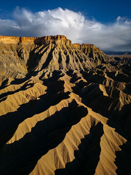 Aerial-abstract-20,-San-Rafael-Swell,-Colorado-Plateau,-Utah,-USA - IAN PLANT