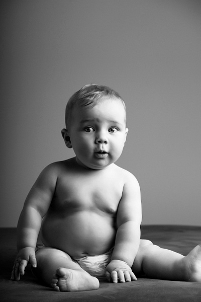 baby in studio - Flo McCall Photography