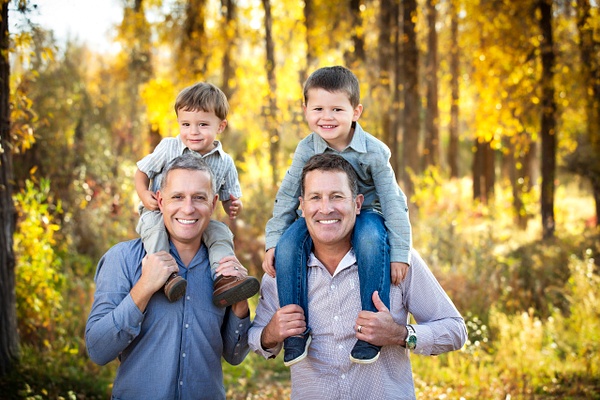 Gay dads with sons - Flo McCall Photography