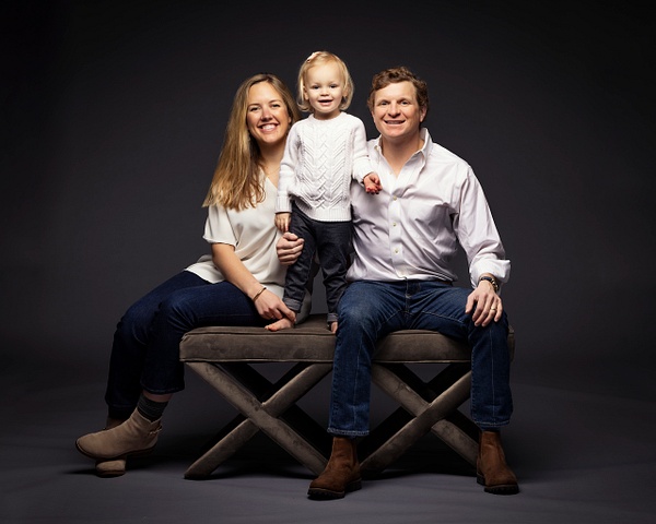 classic studio family image - Flo McCall Photography 