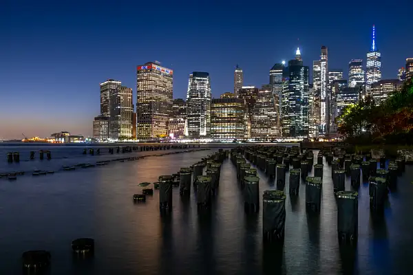 Lower Manhattan Skyline by lisaacampbell