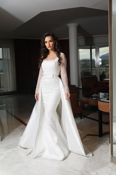 robe mariage hotel fairmont de geneve - ModelAgency1201