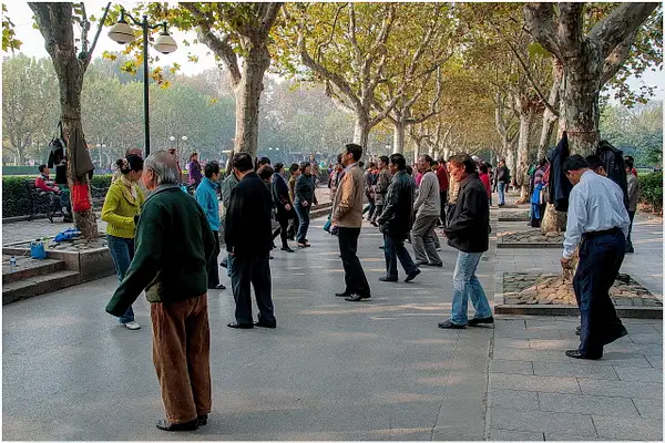 Street Dancing in Beijing by DanGPhotos