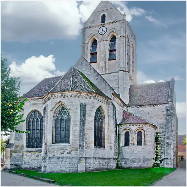 Auvers Sur Oise Church by DanGPhotos
