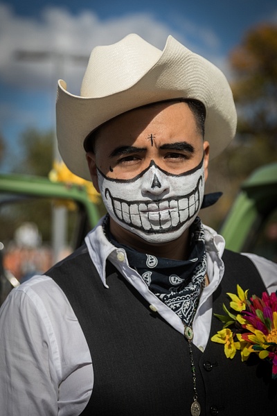 Day of the Dead Cowboy - Rozanne Hakala Photography