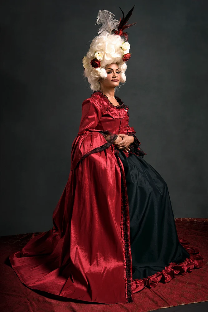 The Elegance of Angela as Marie Antoinettee