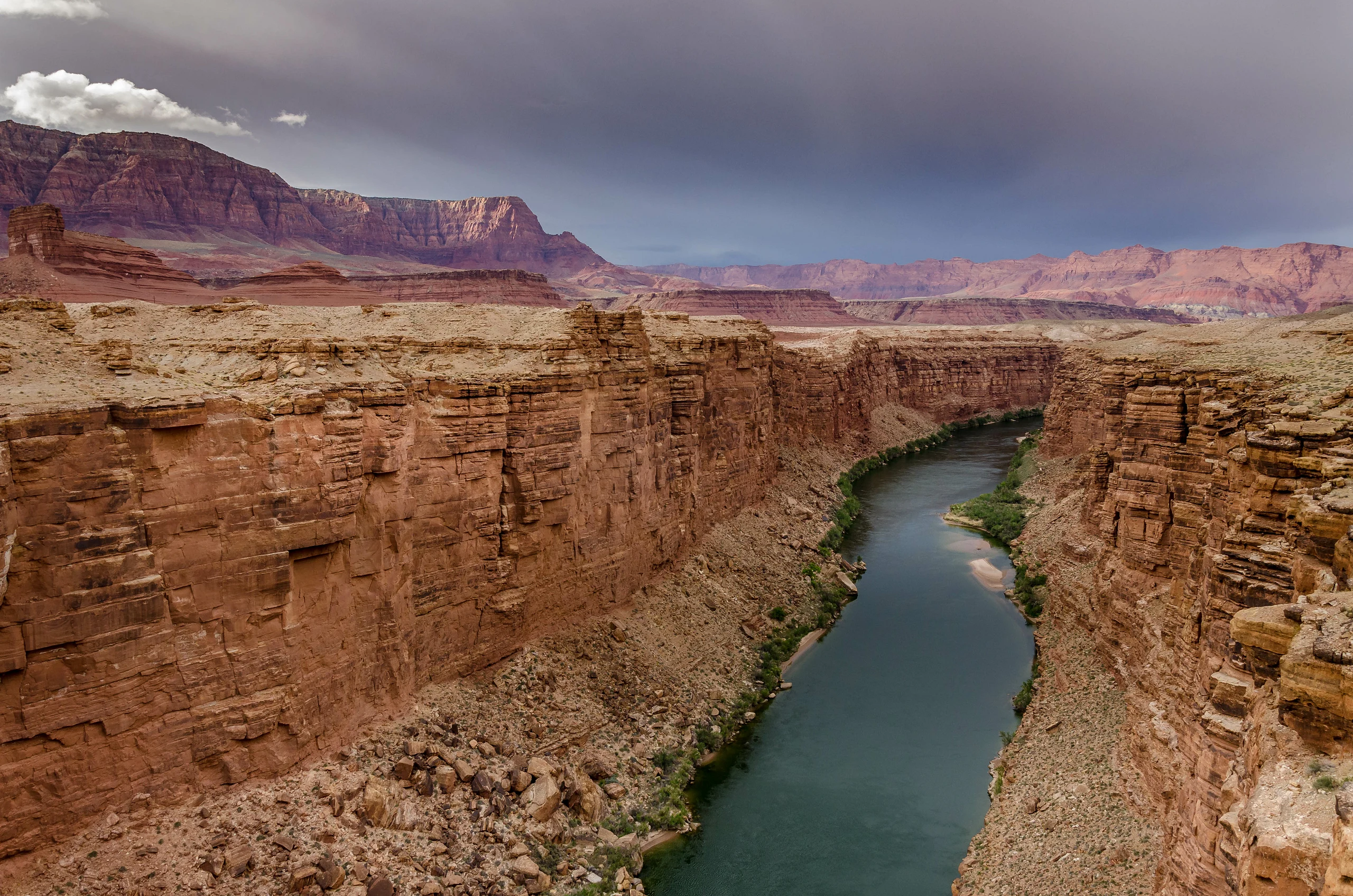 colorado river-marble canyon-arizona