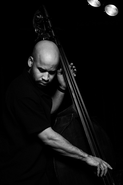 Trumpet davebass solo - Musicians Portraits - Paul Kober Photography