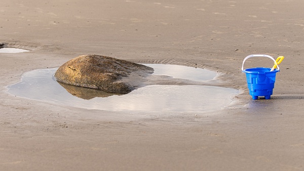 Bucket and Tidal Pool - Summertime in York, Maine - Jim Rothenberg