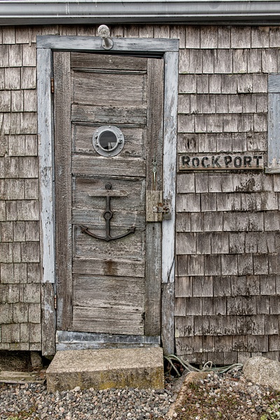 Door &amp; Anchor-Rockport, MA - Coastal/Nautical - Jim Rothenberg