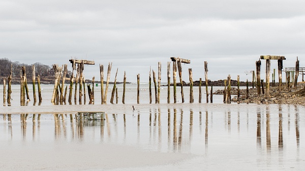 Bridge Remains-York, Maine - Website intro - Jim Rothenberg
